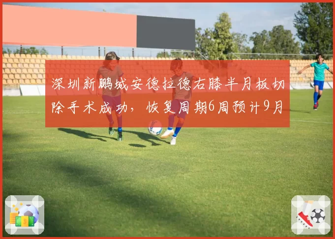 深圳新鹏城安德拉德右膝半月板切除手术成功,恢复周期6周预计9月中旬复出